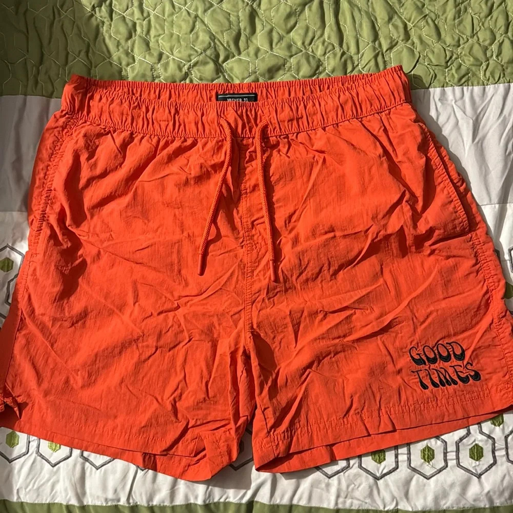 NWOT Forever 21 Lined Nylon Shorts